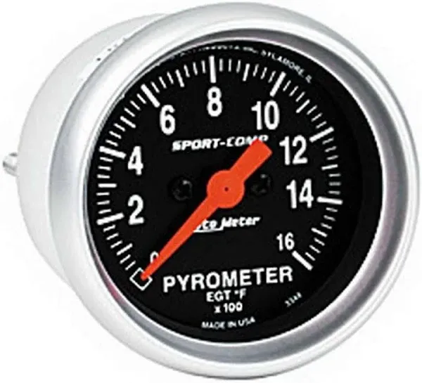 AutoMeter Sport-Comp Pyrometer Gauge