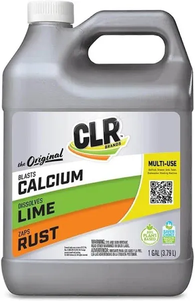 Clr Pro Calcium, Lime and Rust Remover, 1 Gal Bottle, 4/Carton