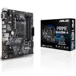 PRIME-B450M-A | Asus ASUS Prime B450M-A Desktop Motherboard AMD B450 Chipset Socket AM4