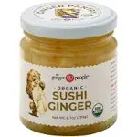 The Ginger People - Organic Pickled Sushi Ginger, 6.7 oz