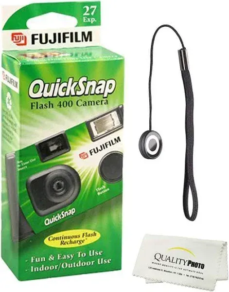 Fujifilm QuickSnap Flash 400 Disposable Camera