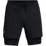 Under Armour Launch 5" 2-in-1 Shorts Black - M