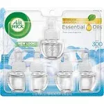 Air Wick Essential Oils Fresh Linen Scented Oil Refills (3.4 fl oz)