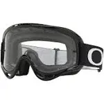 Oakley O Frame Mx Adult Off Road Motorcycle Goggles Jet Black/Clear - Open Box