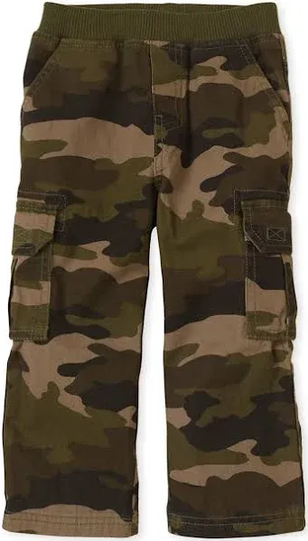 The Children's Place Baby Toddler Boys' Pull on Cargo Pants