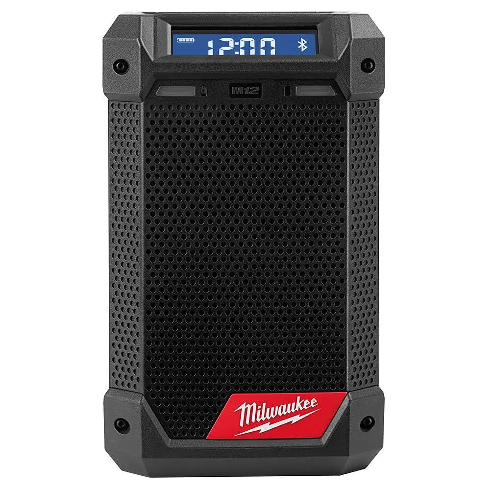 Milwaukee 2951-20 M12 Lithium-Ion Cordless Radio + Charger