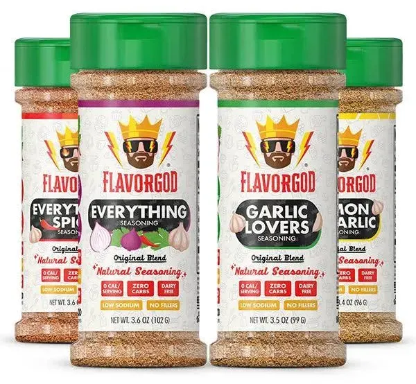 Flavor God Classic Combo Pack Seasoning Spices