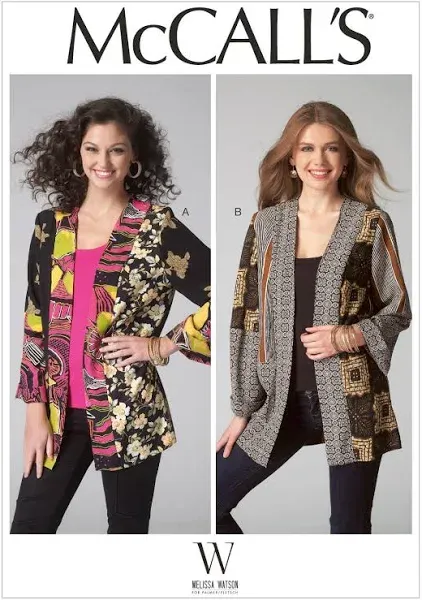 McCall's Patterns M7132 Misses' Jackets, Size ZZ (LRG-XLG-XXL)