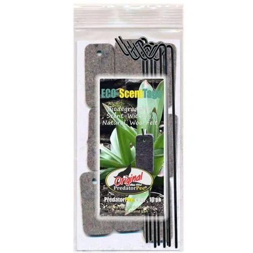 Predator Pee Scent Tags 10 Pack