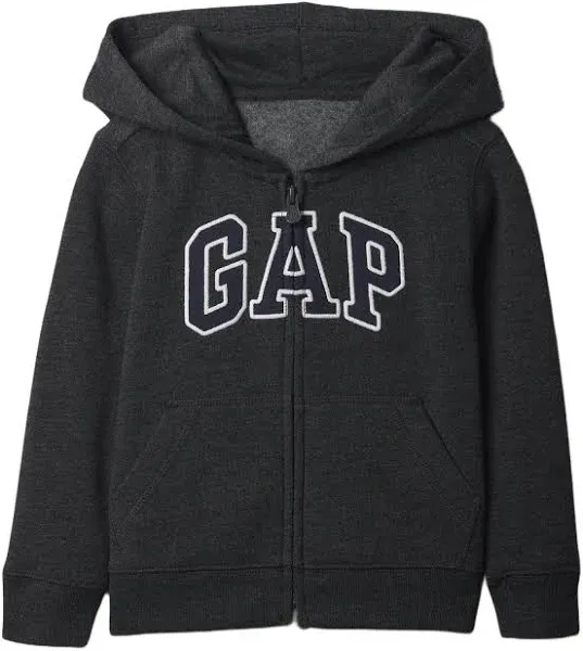 GAP Baby Boy Logo Zip Hoodie Sweatshirt