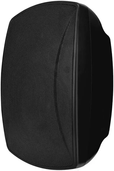 Monoprice WS-7B-82-B 8in. Weatherproof 2-Way 70V Indoor/Outdoor Speaker for Use in Whole Home Audio Systems, Restaurants, Bars, Retail Stores, Patio, Pools or Spa Areas, Black (Each)