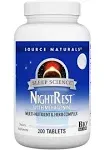 Buy Night Rest 200 Tabs By Source Naturals | Herbspro.com