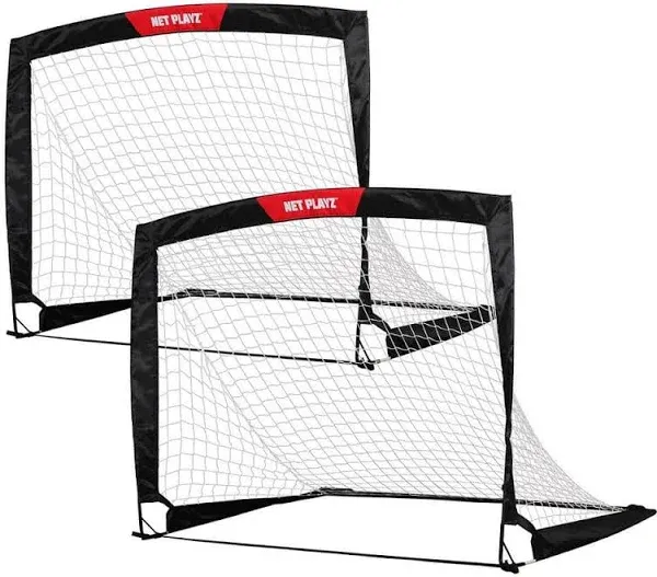 NET PLAYZ Soccer Goal Set of 2