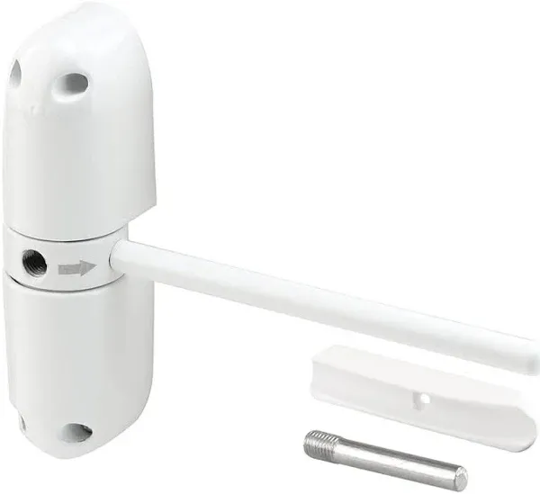 Prime-Line Gibcloser White Safety Spring Door Closer KC10HD