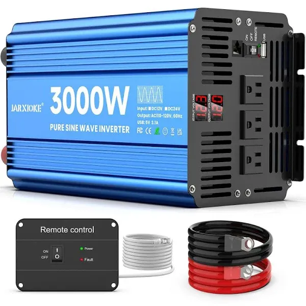 3000 Watt Pure Sine Wave Power Inverter