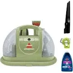 Little green machine cleans couch, carpets , rugs etc