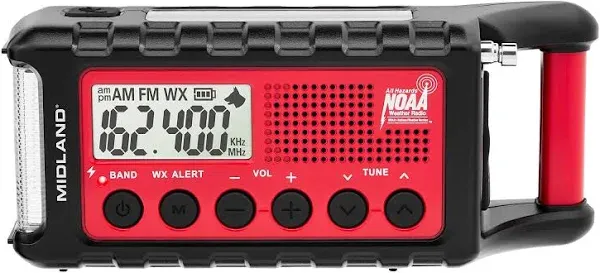 Midland ER310 E-Ready Emergency Crank Weather Radio