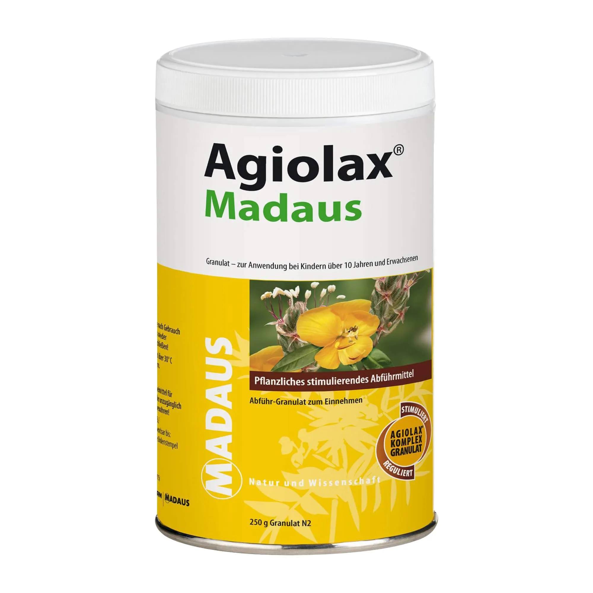 Madaus AGIOLAX granules 250g Made in Germany 1 can -DAMAGED CAN  -FREE SHIPPING