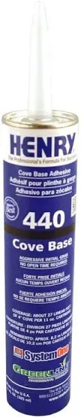 Henry WW 12105 Cove Base Adhesive