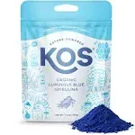 Kos - Organic Luminous Blue Spirulina Powder - 1.4 oz.