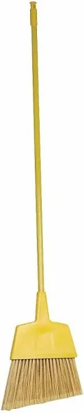 Tough Guy Angle Broom,47 in Handle L,12 in Face 1VAC5 Tough Guy 1VAC5