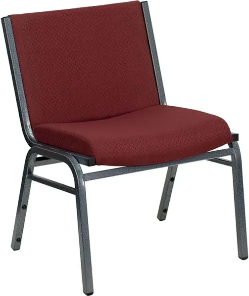 Flash Furniture Hercules Series Big & Tall 1000 lb. Rated Fabric Stack Chair XU-60555-B