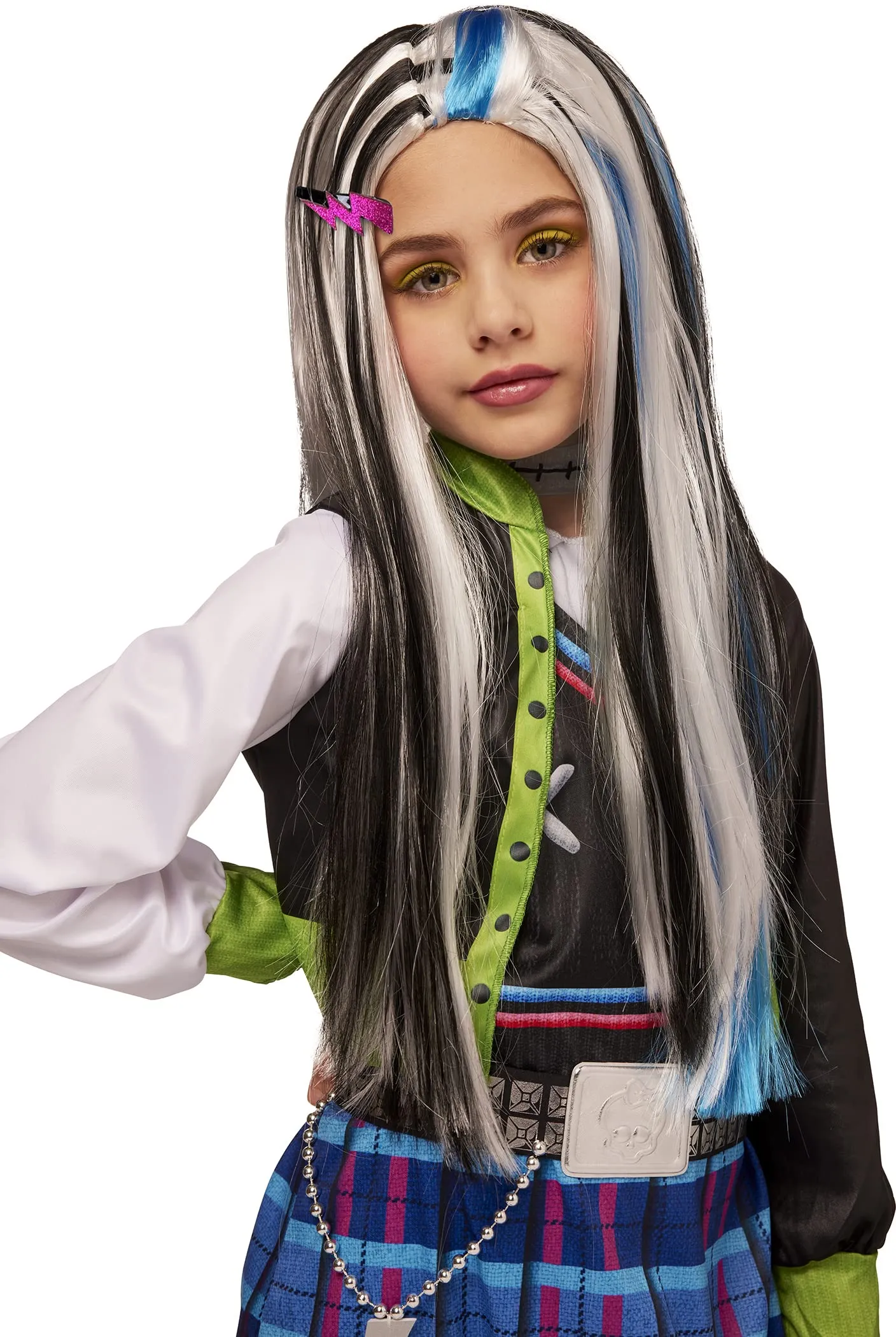 Kids InSpirit Designs Monster High Frankie Stein Costume Wig