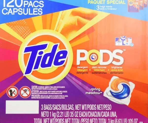 Tide PODS Spring Meadow Liquid Laundry Detergent Pacs - 42 Count