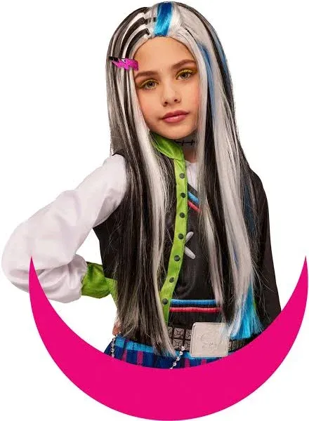 Frankie Stein CHILD Wig Costume Accessory NEW Monster High