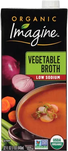 Imagine Organic Low Sodium Vegetable Broth