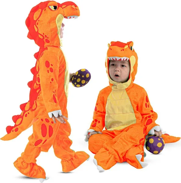 Spooktacular Creations T-Rex Costume, Dinosaur jumpsuit Jumpsuit for Toddler ...