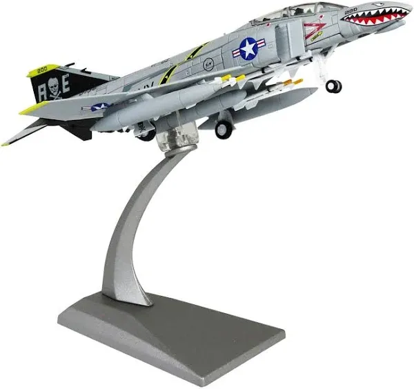 1/100 Scale F-4C PhantomⅡAttack Plane Metal Fighter Military Model Fairchild Republic Diecast Plane Model for Commemorate Collection or Gift