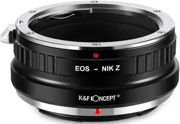 K&F Concept Canon EF Lenses to Nikon Z Mount Camera Adapter