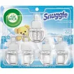 Air Wick Life Scented Oil Plug In Fragrance, Snuggle Fresh Linen - 5 pack, 0.67 fl oz refills