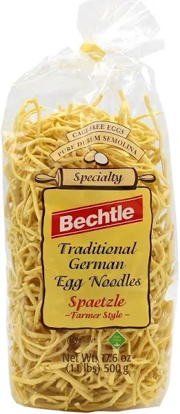 Bechtle Egg Spaetzle, Farmer Style - 17.6oz (Pack of 2)