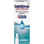 Biotene Dry Mouth and Fresh Breath Moisturizing Spray, Gentle Mint, 1.5 Oz