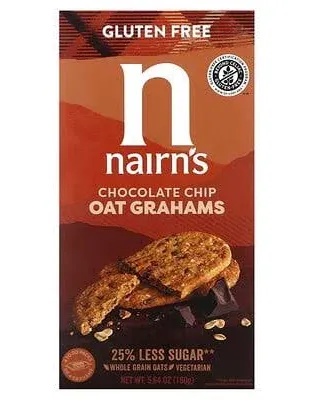 Nairn's Gluten Free Chocolate Chip Oat Grahams