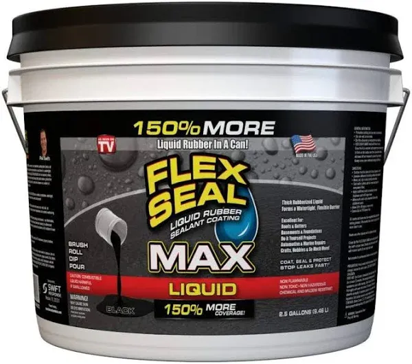 Flex Seal MAX Liquid Rubber Sealant Coating