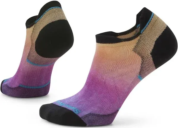 Smartwool Women's Run Zero Cushion Ombre Print Low Ankle Socks