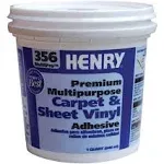 Henry Multipurpose Floor Covering Adhesive - 1 qt bucket 