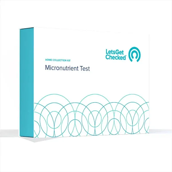 LetsGetChecked Micronutrient Test Home Sample Collection Kit