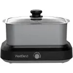 West Bend Slow Cooker Non-stick Vessel with Variable Temperature Control 5-Quart