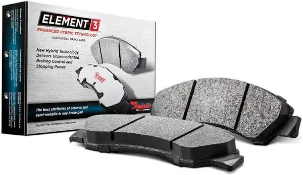 Disc Brake Pad Set-Element3 Hybrid Technology Raybestos EHT1826H