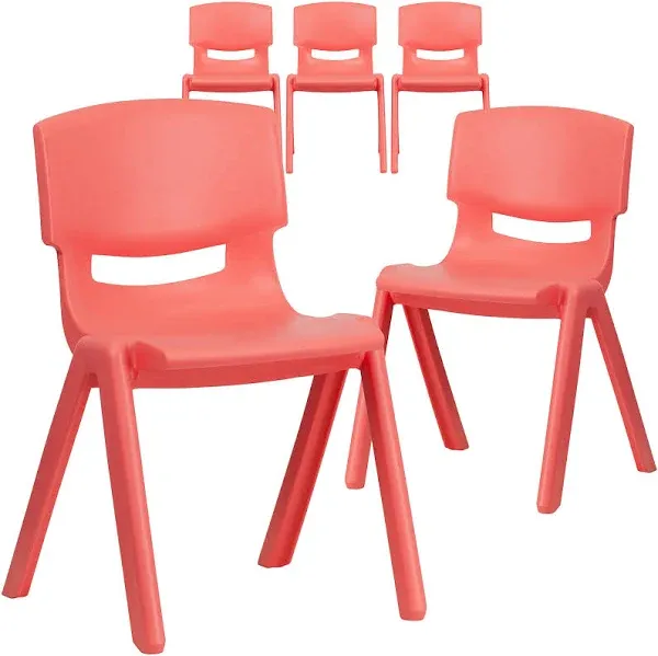 Flash Furniture Plastic Stackable School Chair Seat Height