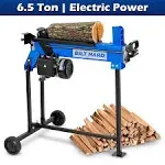 Log Splitter | Electric Powered Wood Splitter 6.5 Ton with Stand