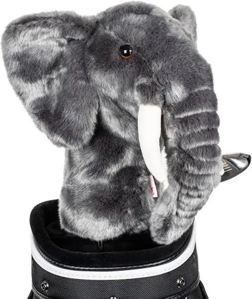 Daphne&#039;s Head Covers Plush Elephant Golf Club Driver Cover New With Tag