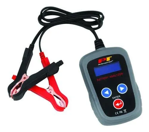 JEGS Performance Products W2998 Digital Battery Analyzer 12V DC LA AGM & VRLA Up