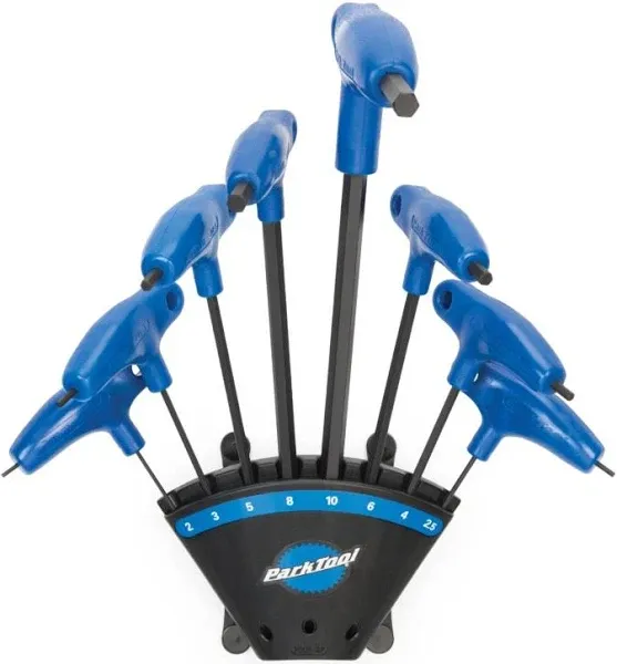 Park Tool PH-1.2 P-Handle Hex Wrench Set with Holder