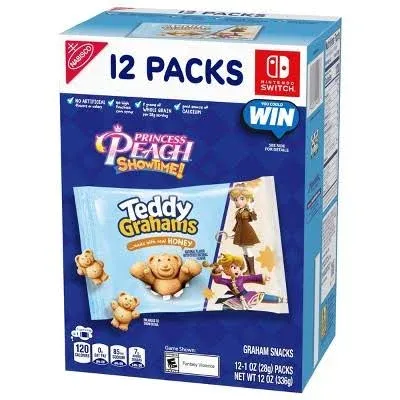 Honey Teddy Grahams Graham Snacks