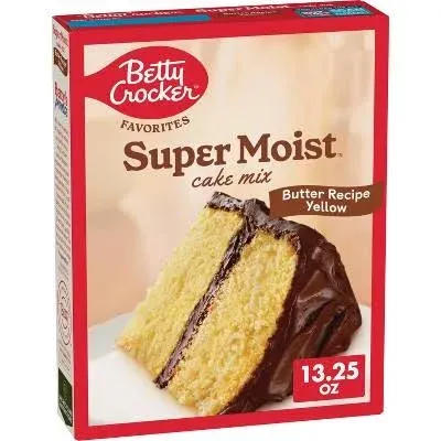 Betty Crocker Super Moist Yellow Cake Mix